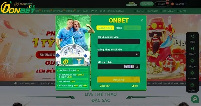 Đăng Ký onbet 2 Hướng dẫn các bước đăng ký tài khoản onbet